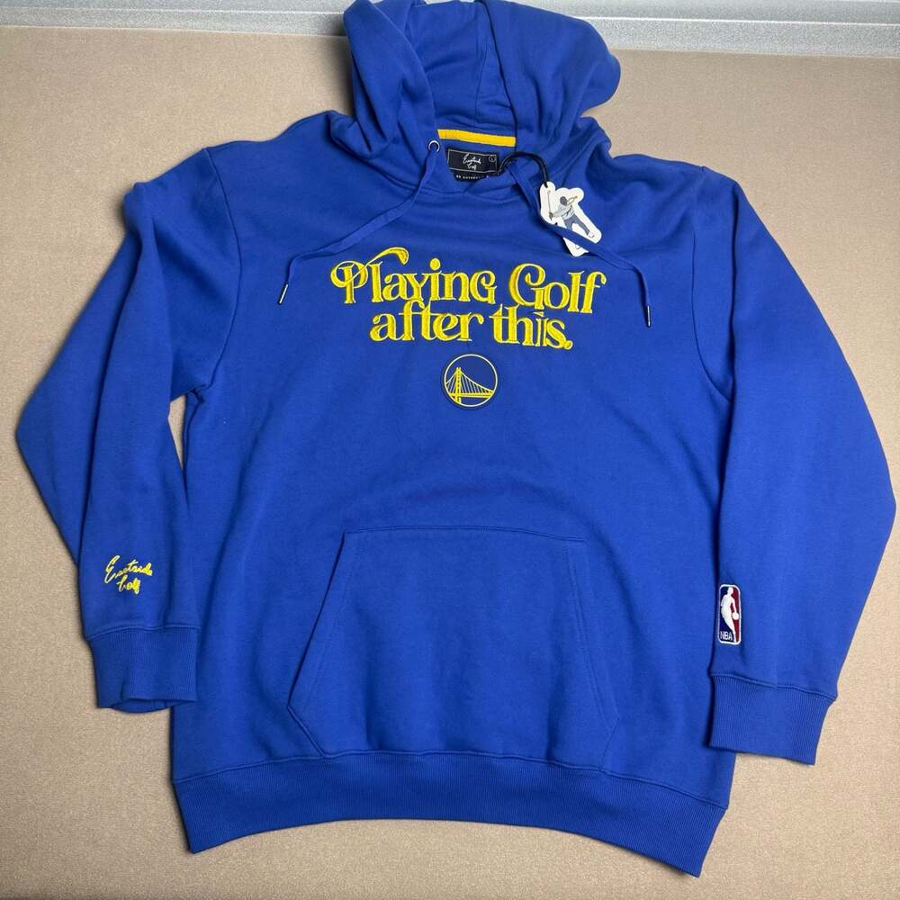Eastside Golf x NBA Golden State Warriors 'Playing Golf After This' Hoodie